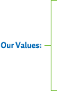 Our Values: